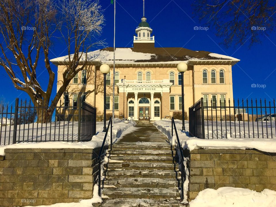 Lincoln County Courthouse, Davenport, Washington 