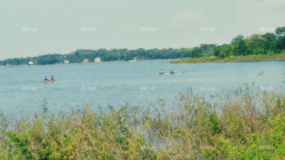 Beautiful view of the lake