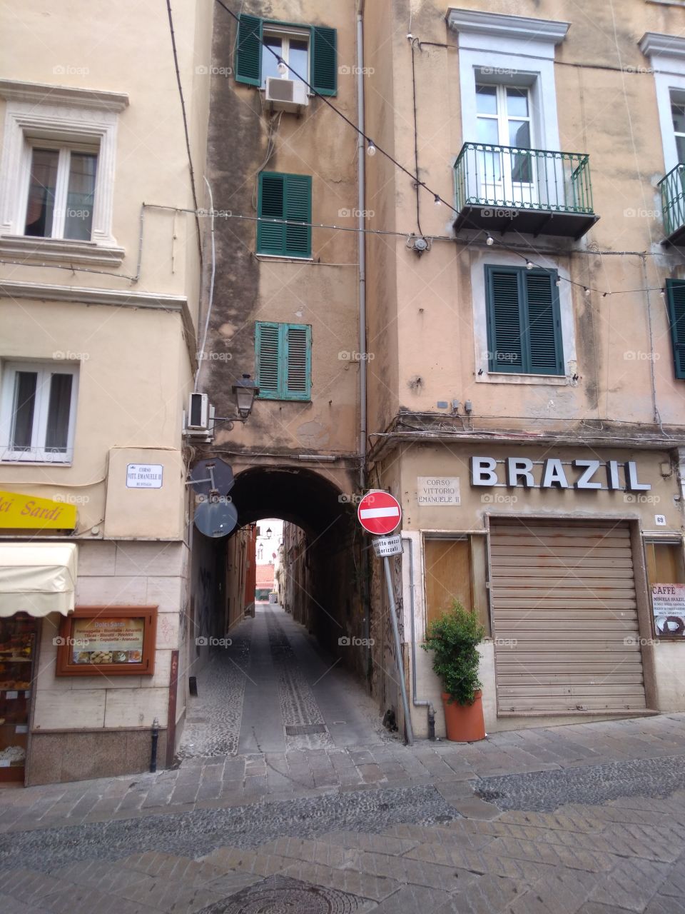 Glimpse of Sassari