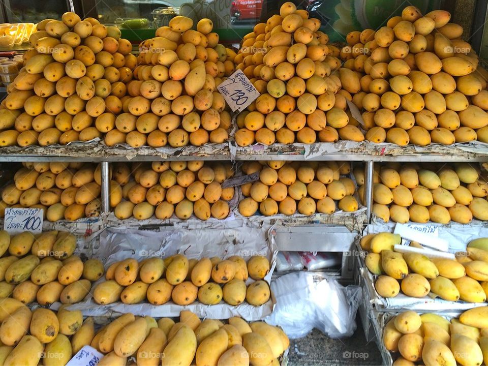 Mango market Bangkok 