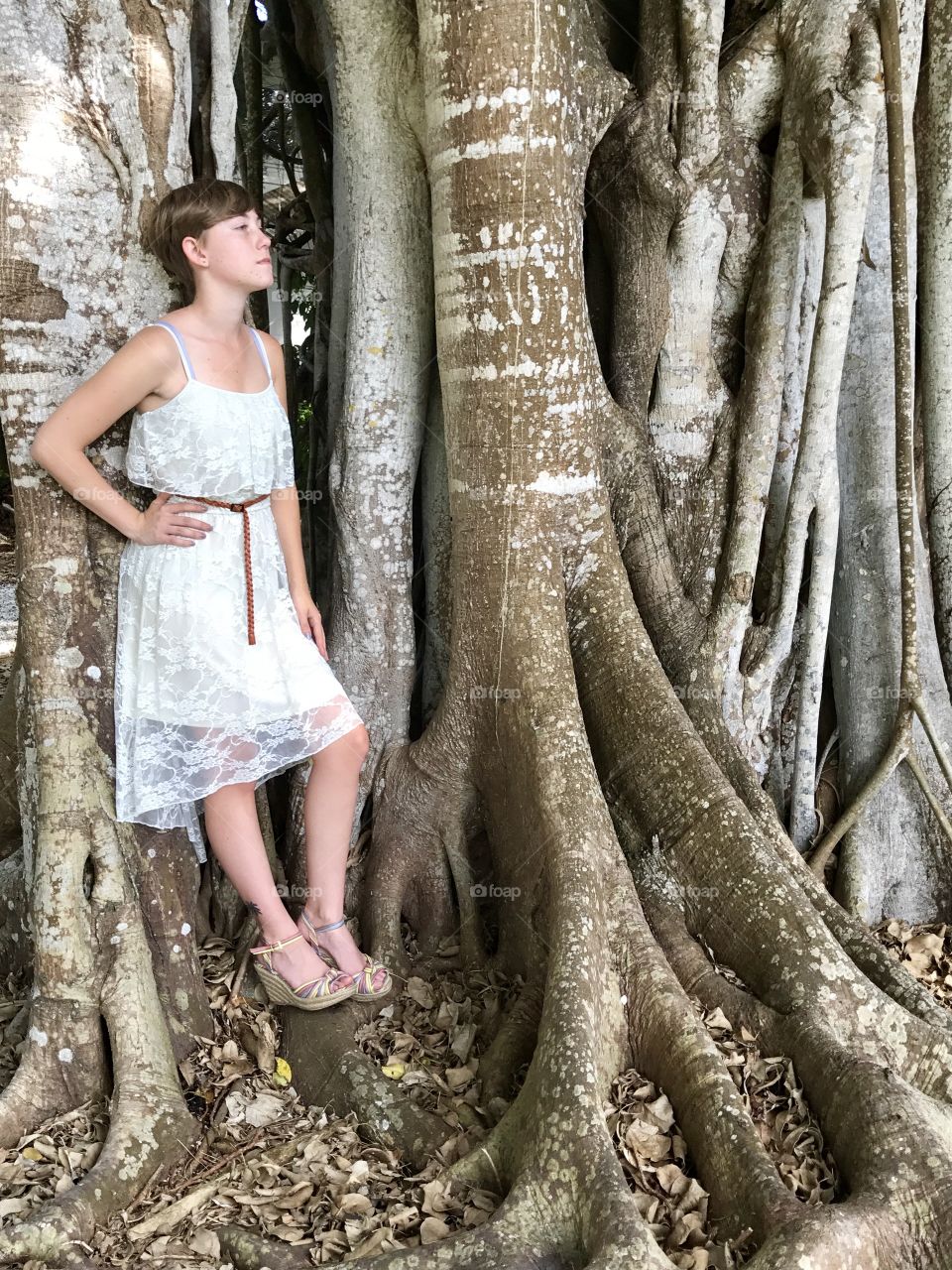 Serious day in a sundress