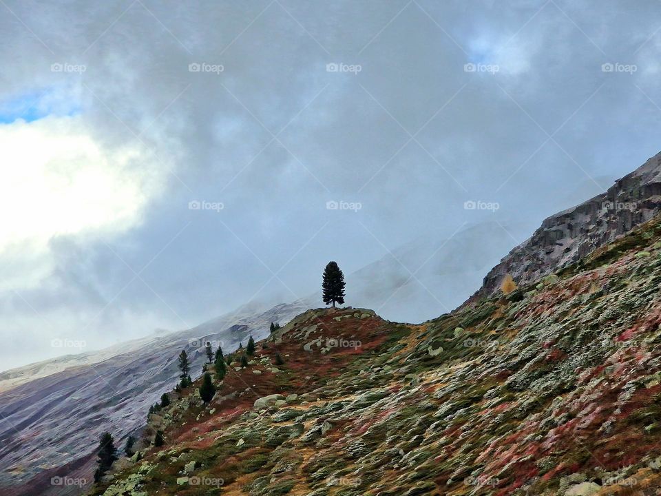 Flülapass in den Morgestunden