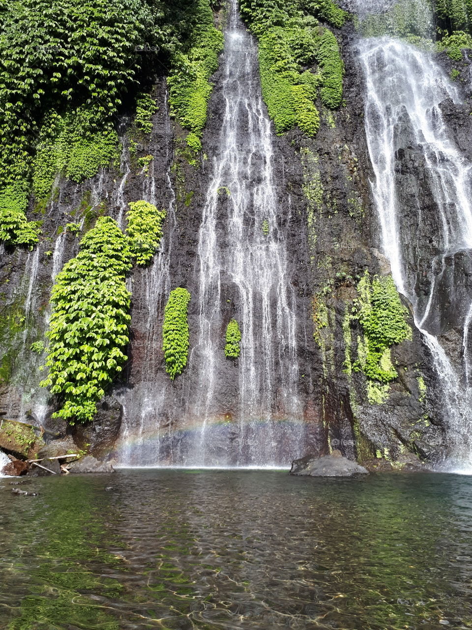 banyumala twins waterfall