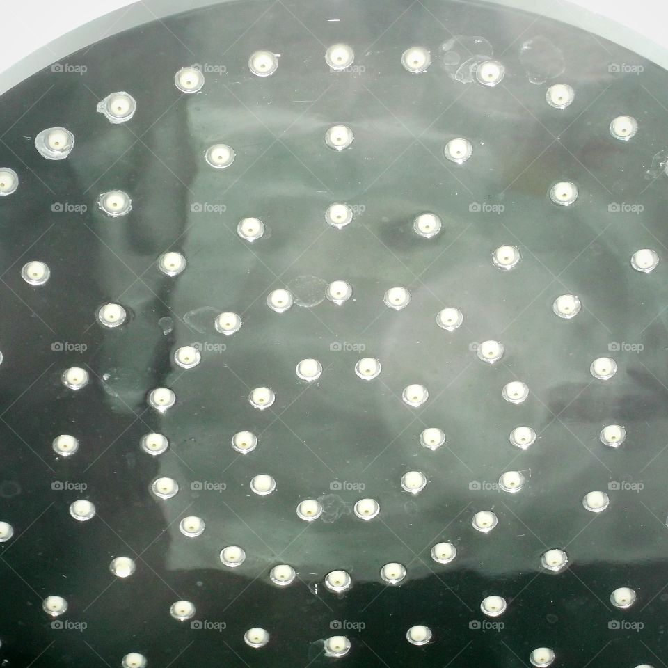 showerhead in black and white - Black and white is my true nature