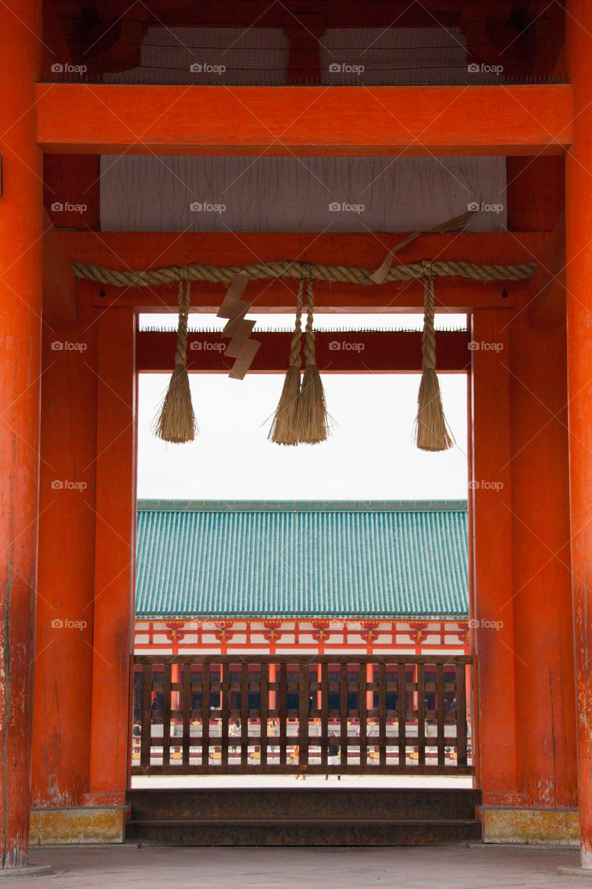 Japanese temple 