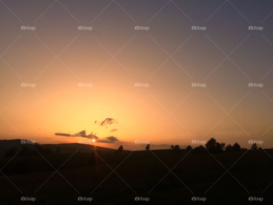 Sunset, Dawn, Evening, Sun, Landscape