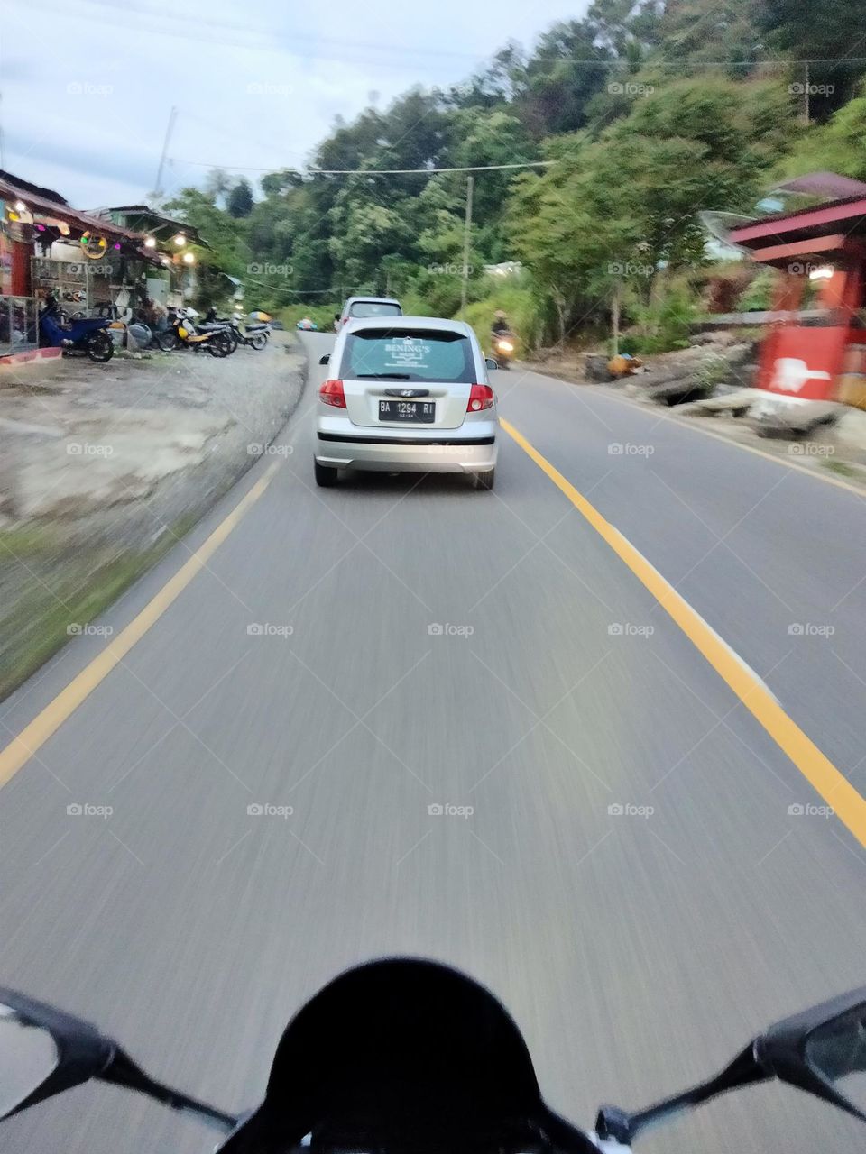 car running