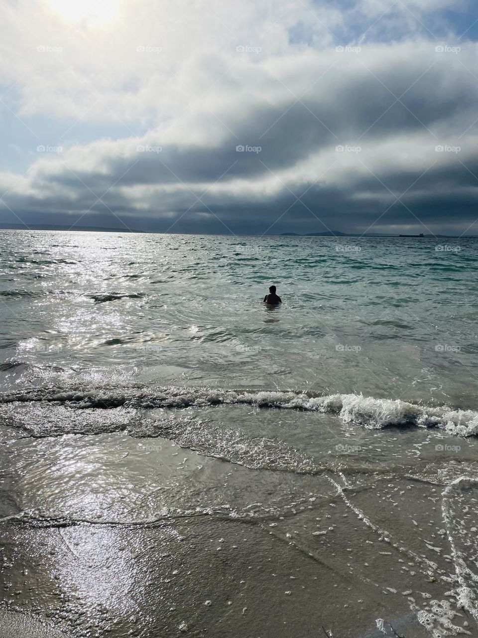 Water has a healing and playful purpose. Nothing sets the mood like children enjoying a good swim. 