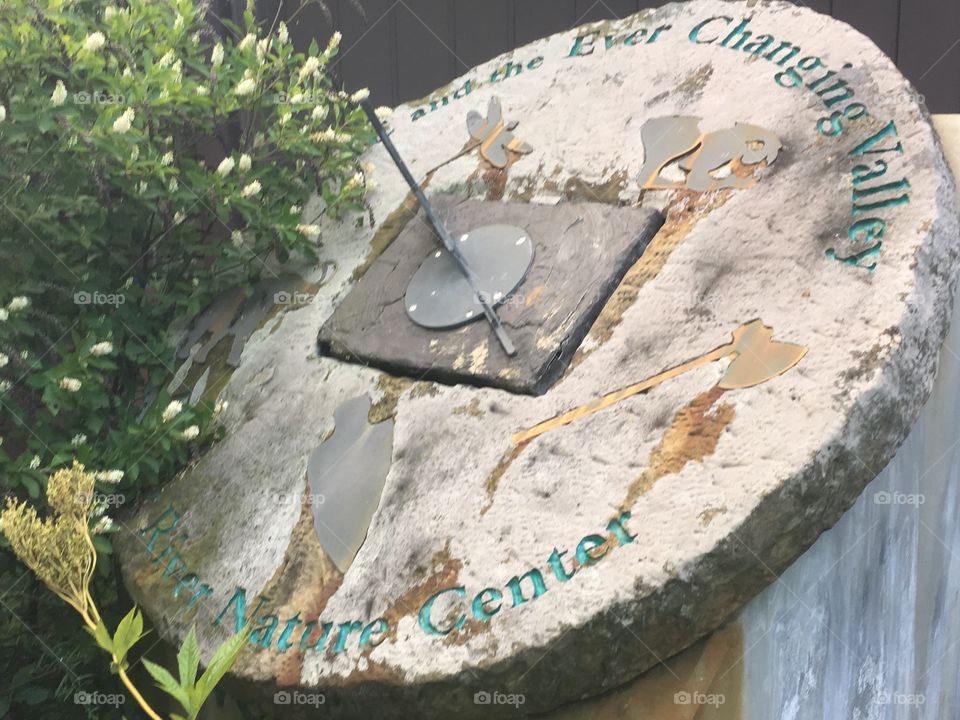 Stone marker landmark 