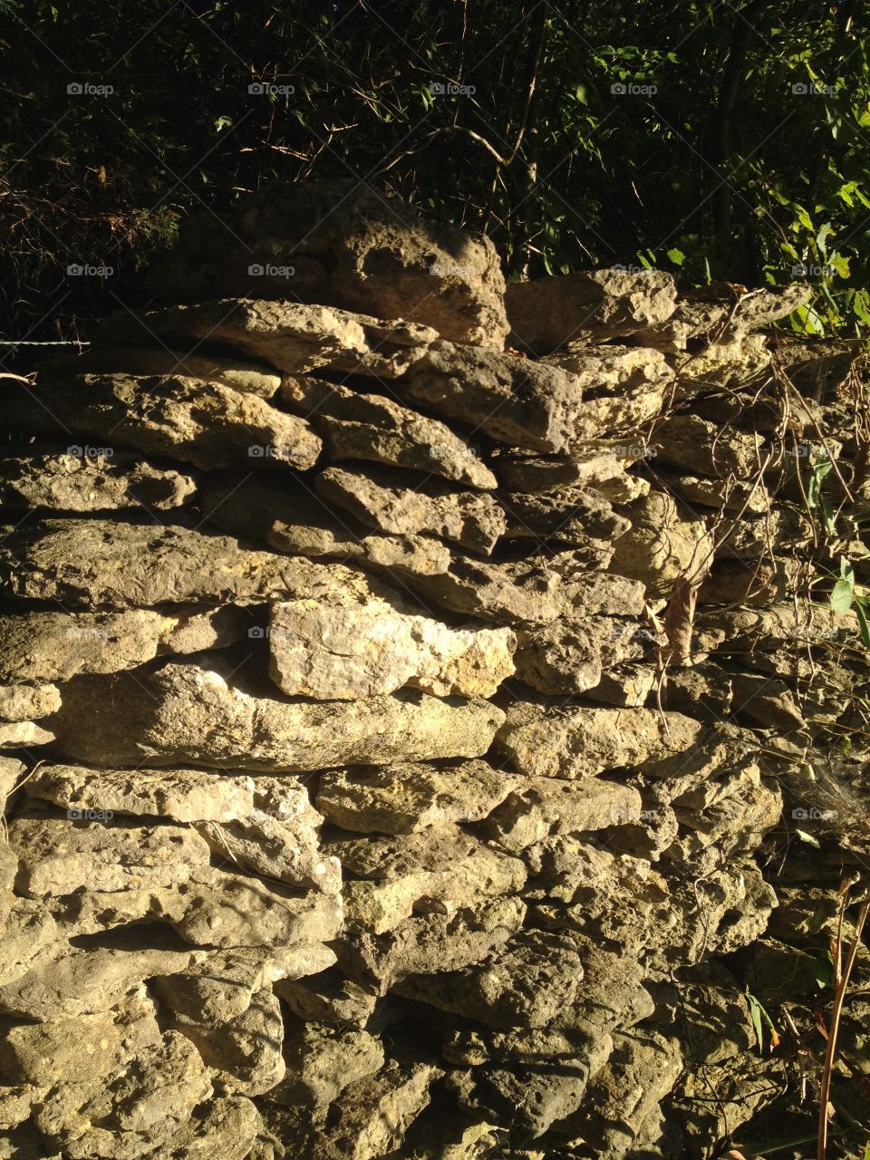 Rock wall