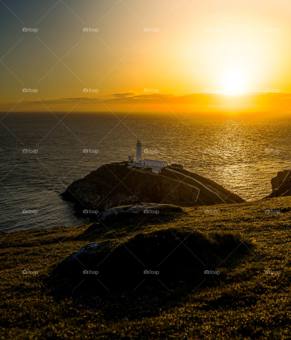 Sunset at South Stack