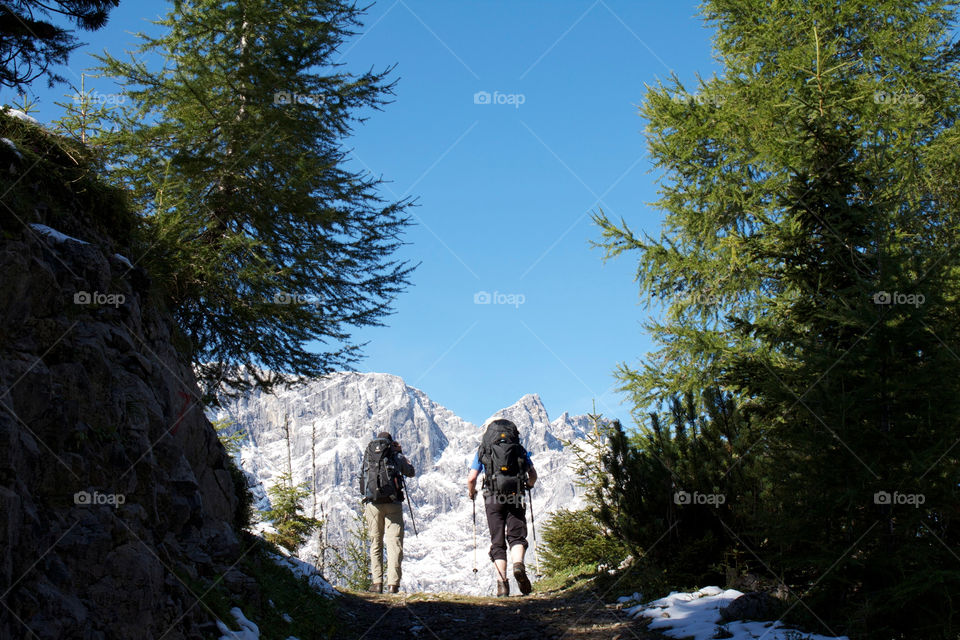 mountain man mountains silhouette by shotmaker