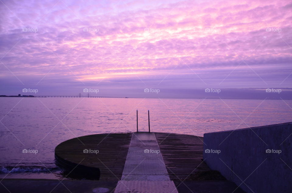 Candy sky. Location: Västra Hamnen, Malmö, Sweden 