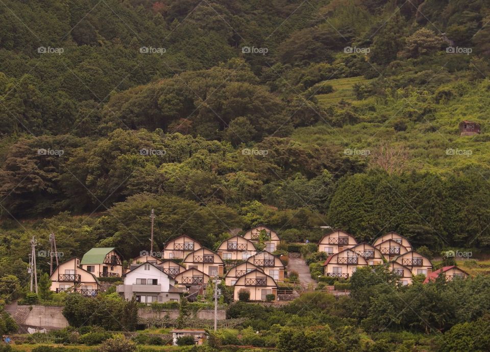 Small mountain village