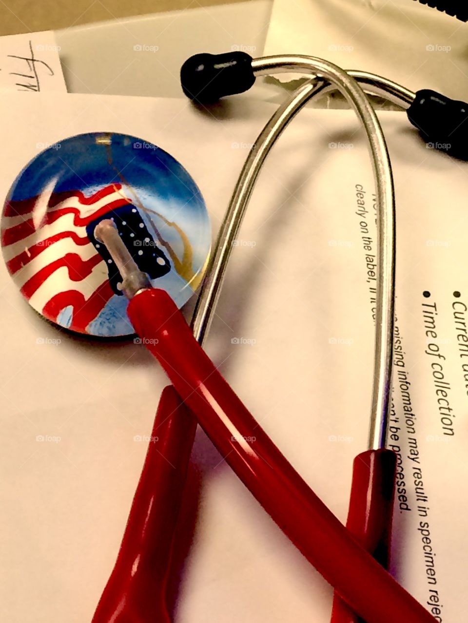 Stethoscope Flag