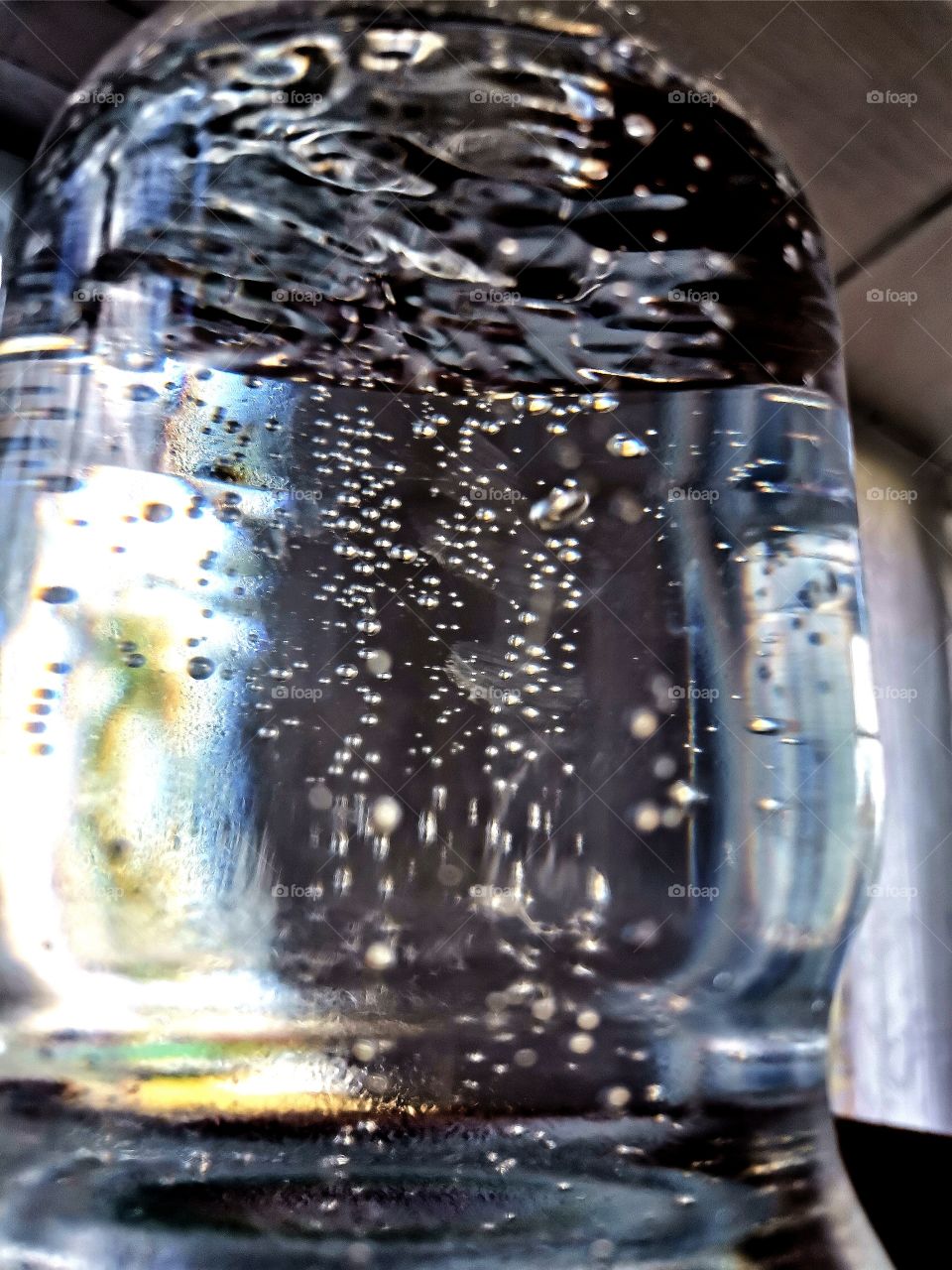 Bubbles in the water