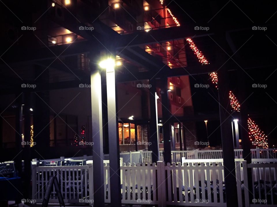 Silent and peaceful night in Prescott AZ.