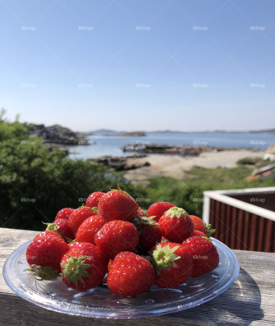 Fresh strawberries 🍓