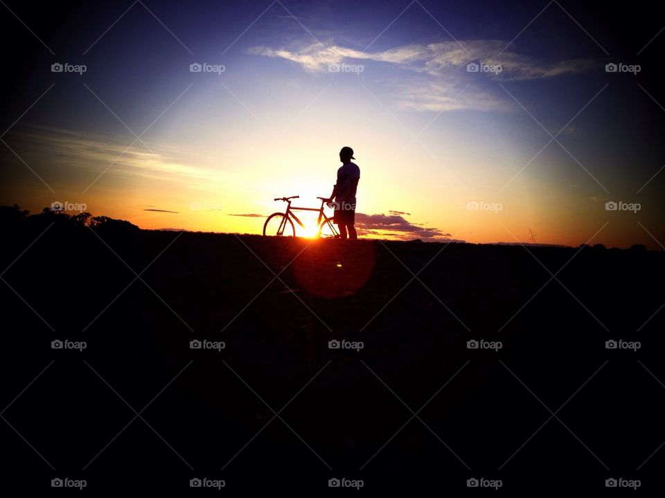 Evening bike ride