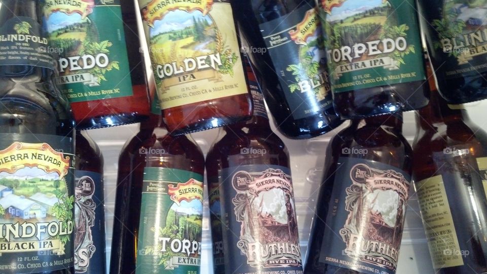 Beer. ...got thirsty