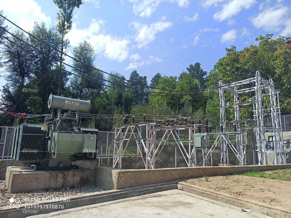 33Kv /11Kv -  1* 6.3 MVA  Power Receiving Sub Station  at  Village Keller of Shopian District  in Kashmir Valley  India in  Asia  ....