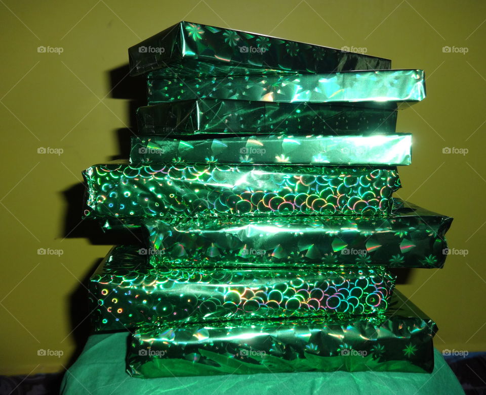 gift wrapped presents