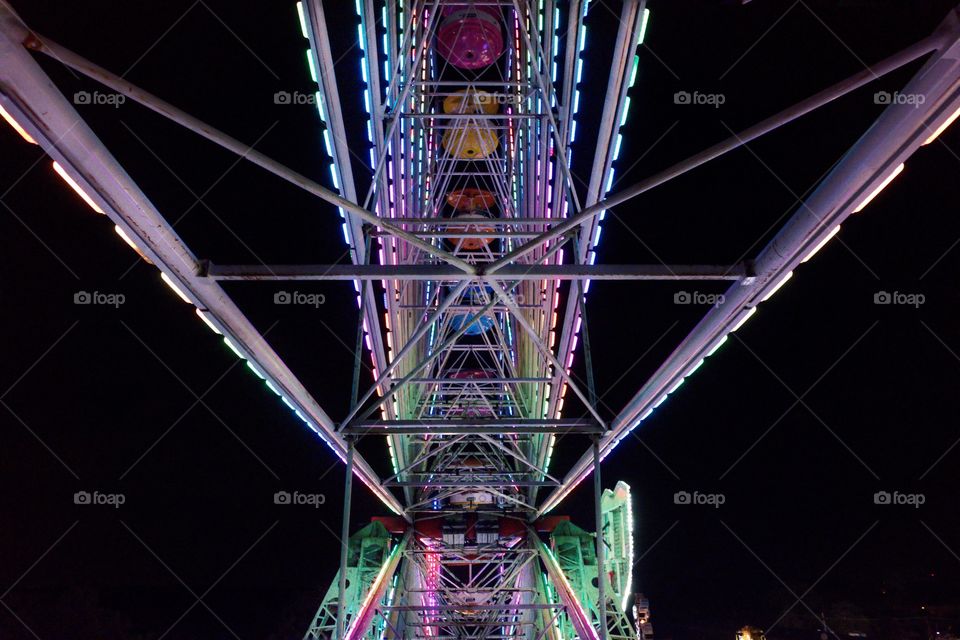 Unbalanced on a Ferris wheel 