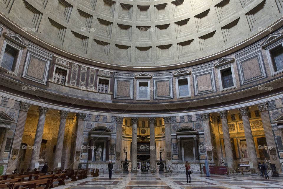 Inside the Pantheon