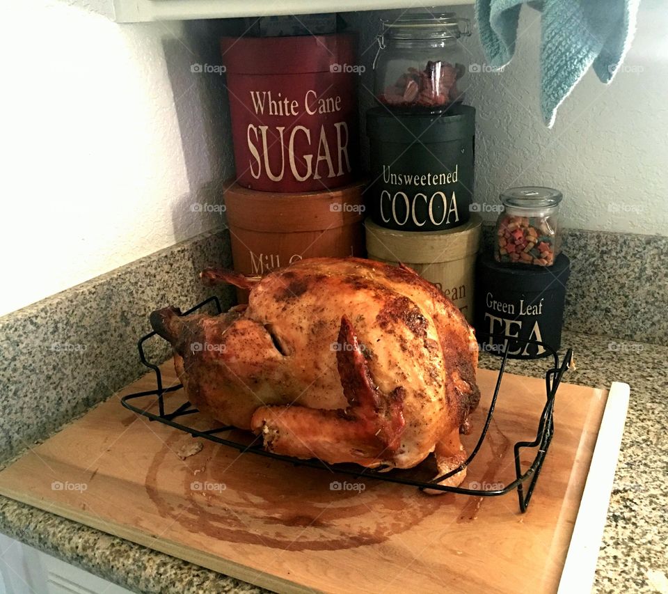 My very first time making a Turkey! Happy Thanksgiving! 