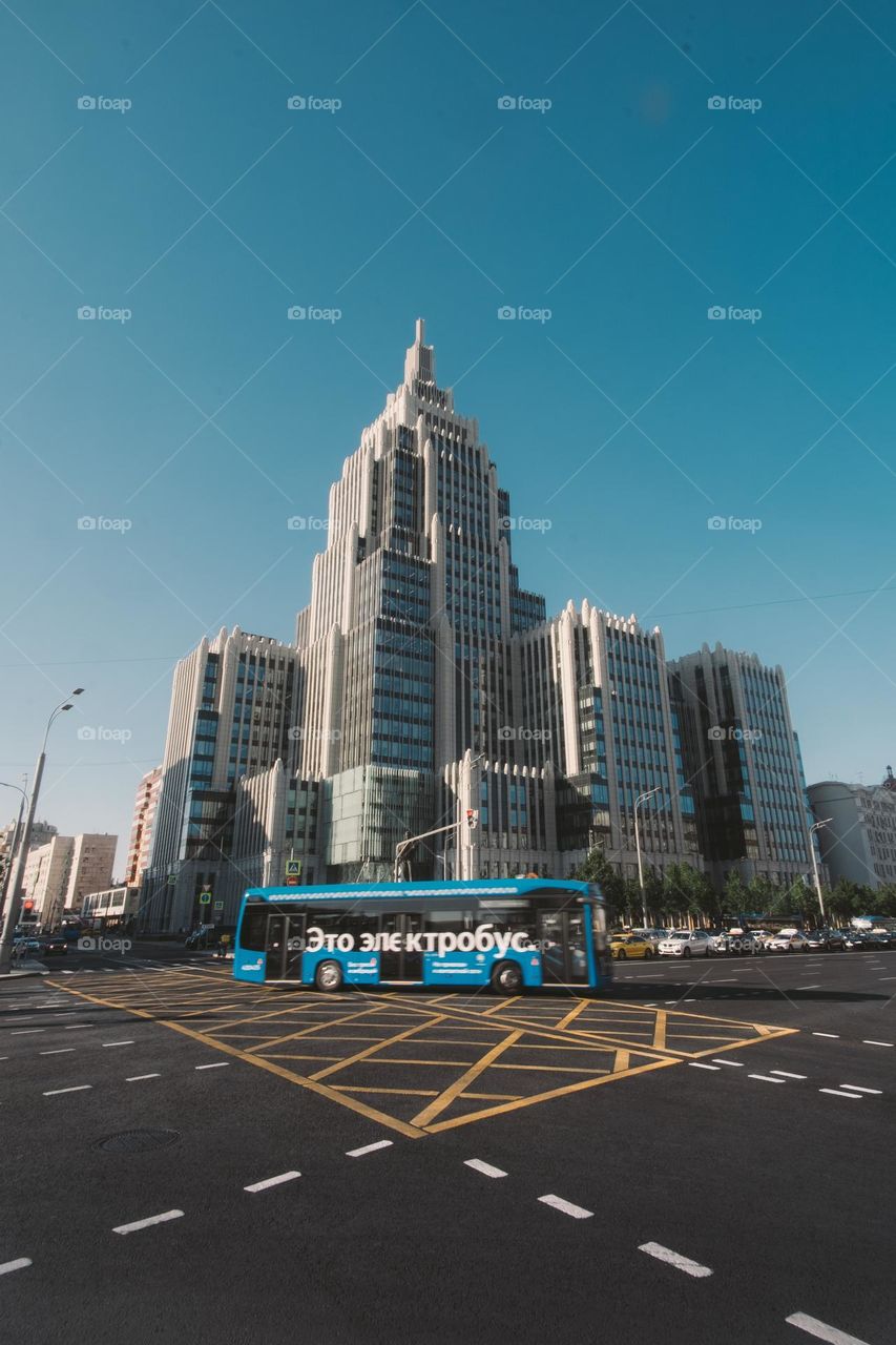 I would like describe this image beautiful and unique city