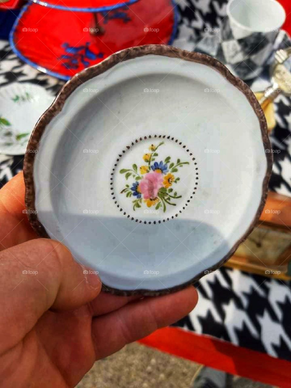 Mini plate decoration