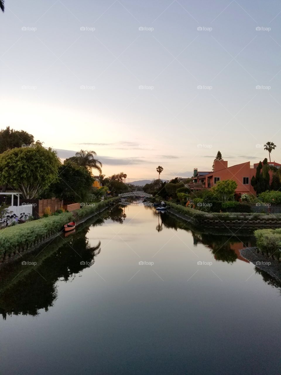Venice Canals at Sunset