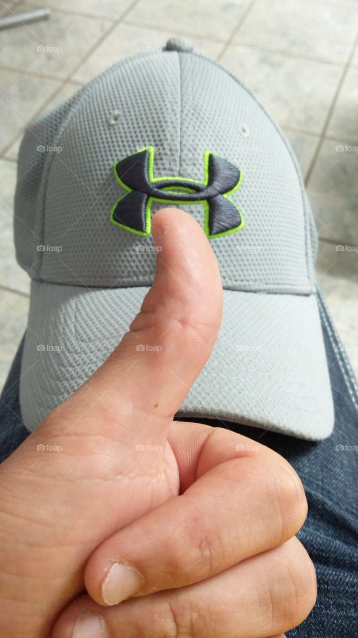 Thumbs up for UnderArmor.