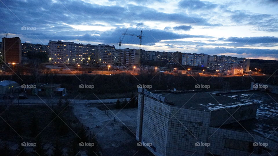 good evening city. city