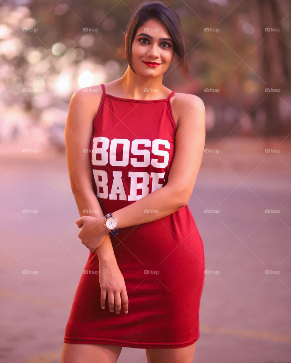 boss babe | sister  | much love  |  red dress  | sri lankan