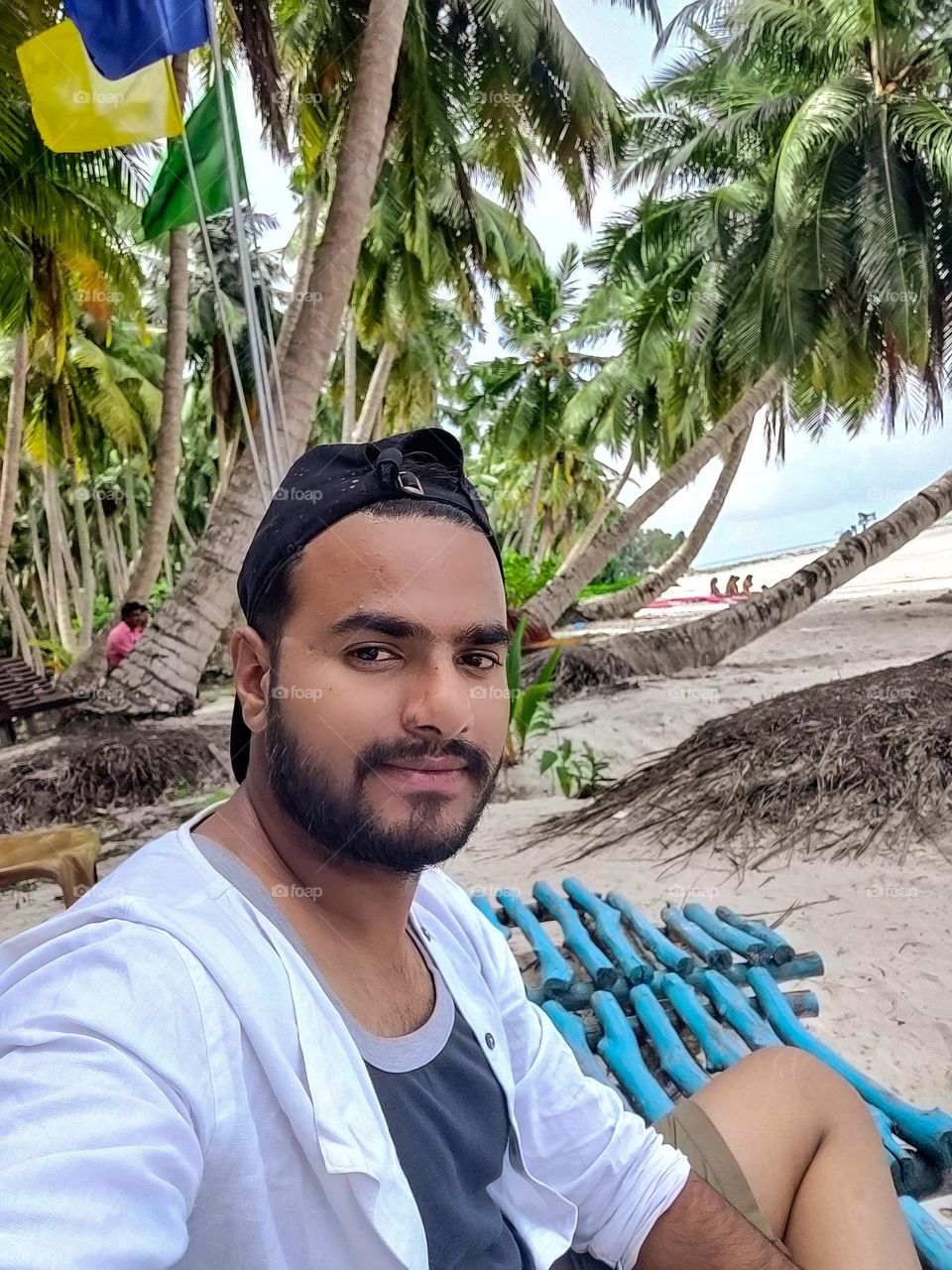 Selfie on the beach