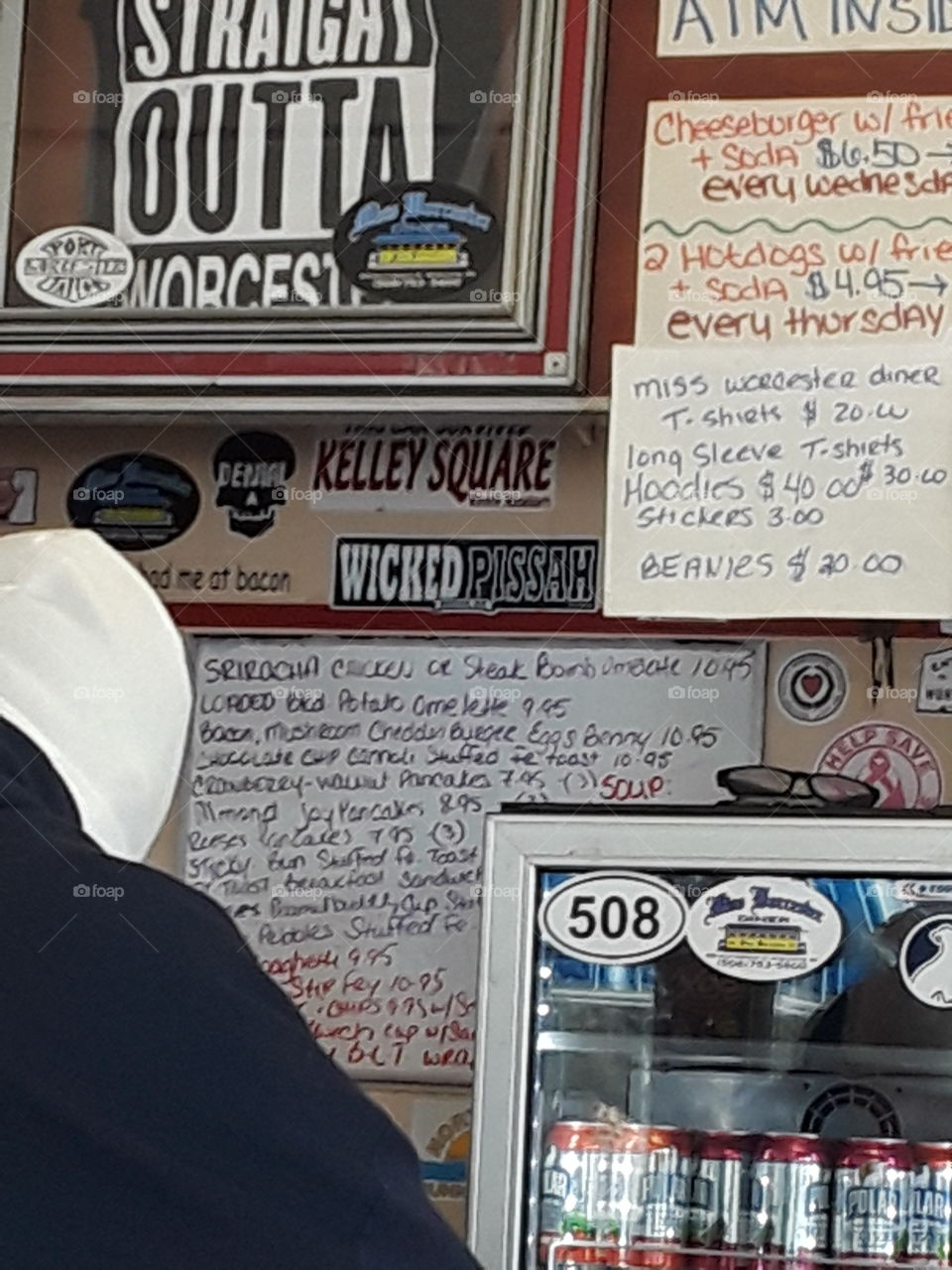 small dinner in Worcester called miss worcester