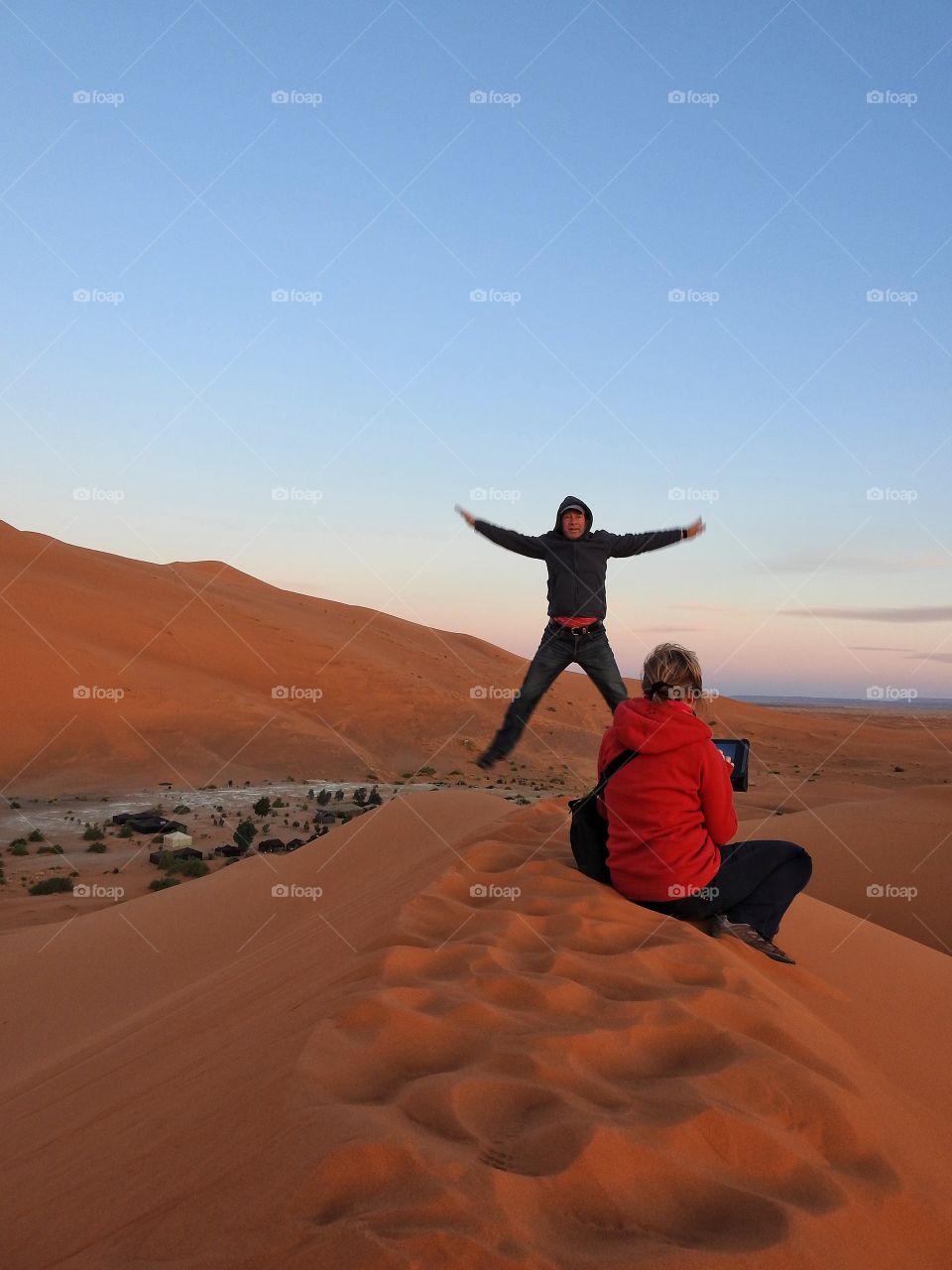 On top of the dunes