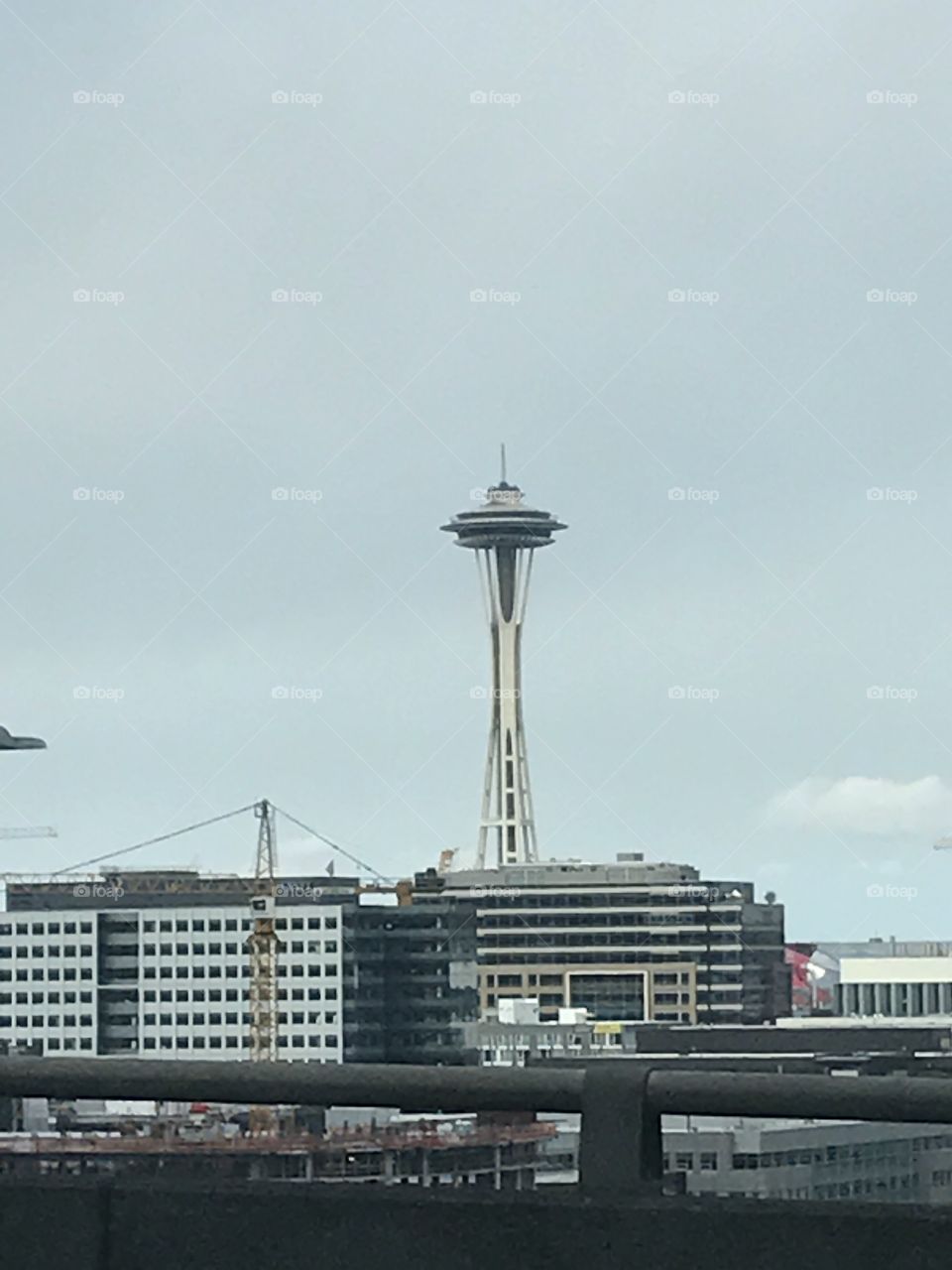 The space needle in Seattle