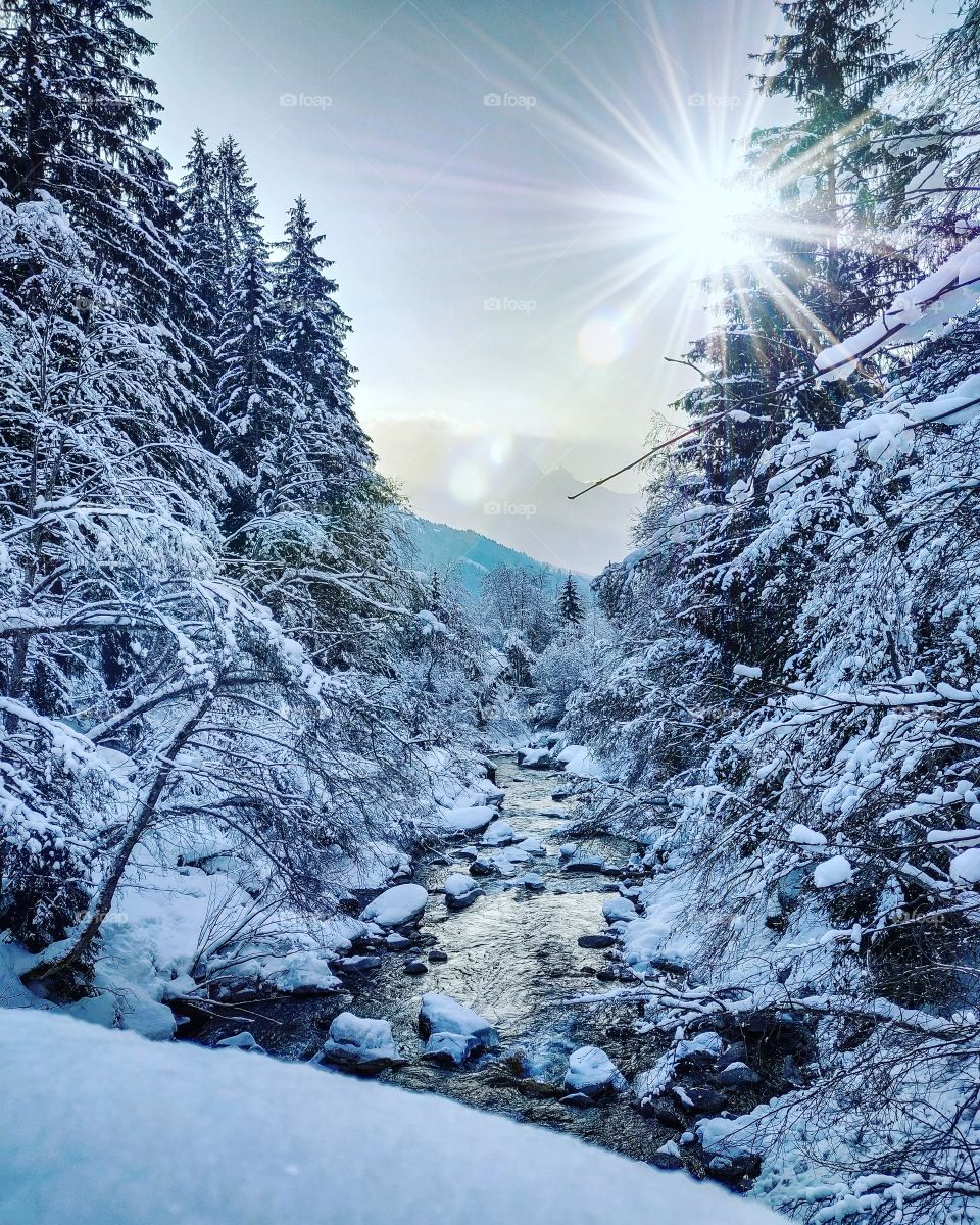 Beautiful Winter Alps