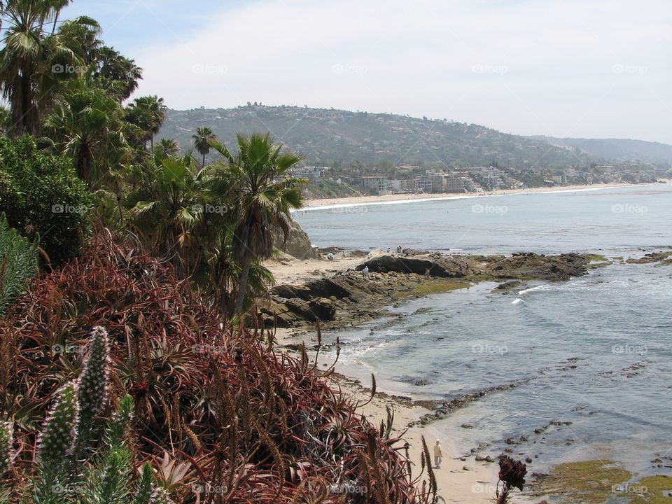 Laguna Beach from the stairs