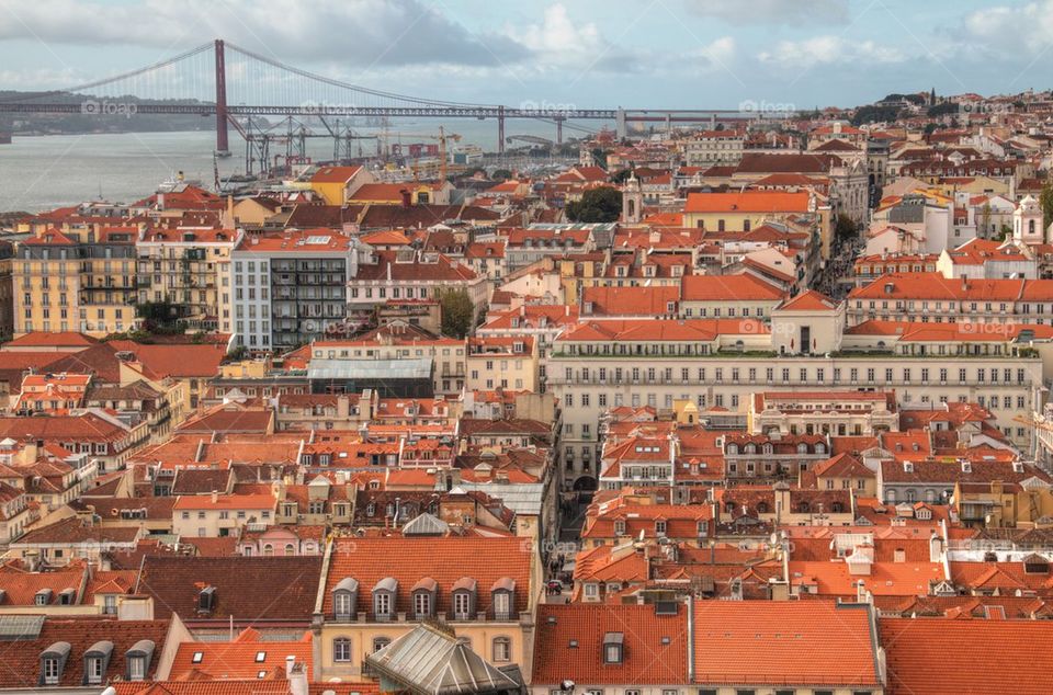 Lisbon skyline 