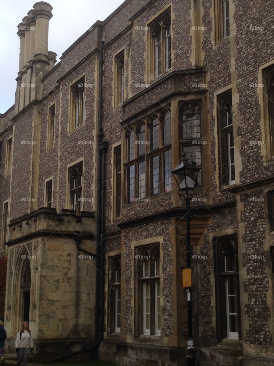 Windows in old building