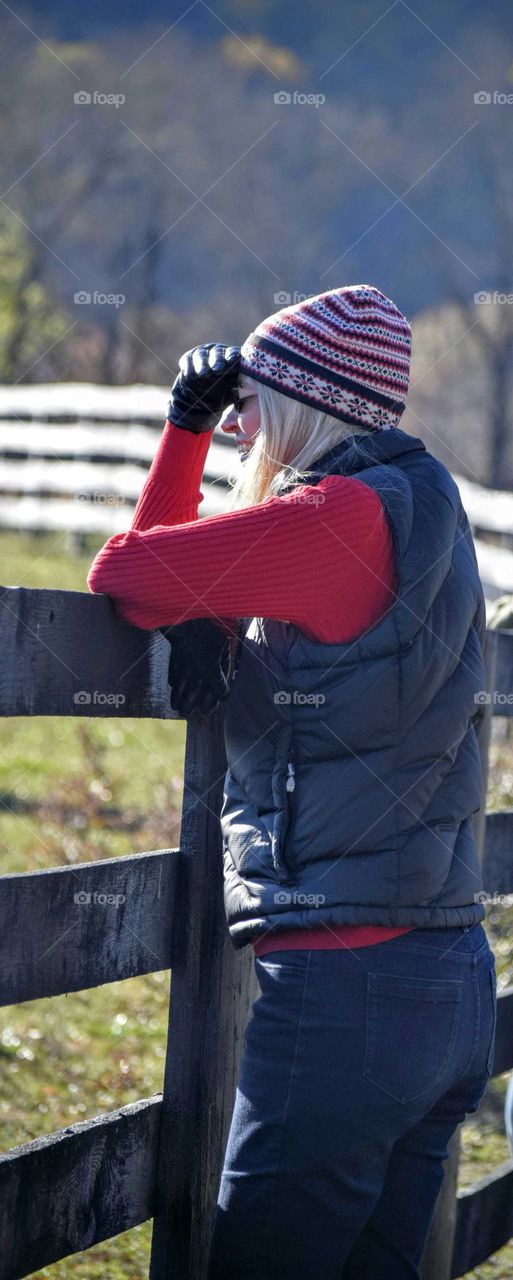 Watching From the Fence