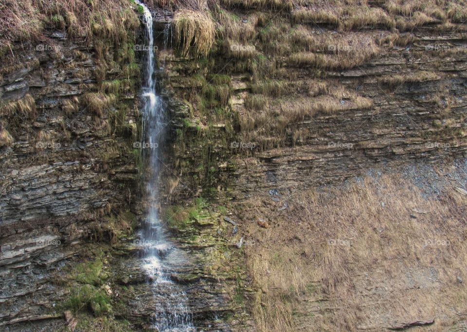 Mini falls at Middle Falls