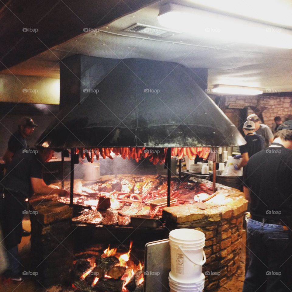 Salt Lick BBQ in Driftwood, TX. We Texans don't play around when it comes to barbecue!