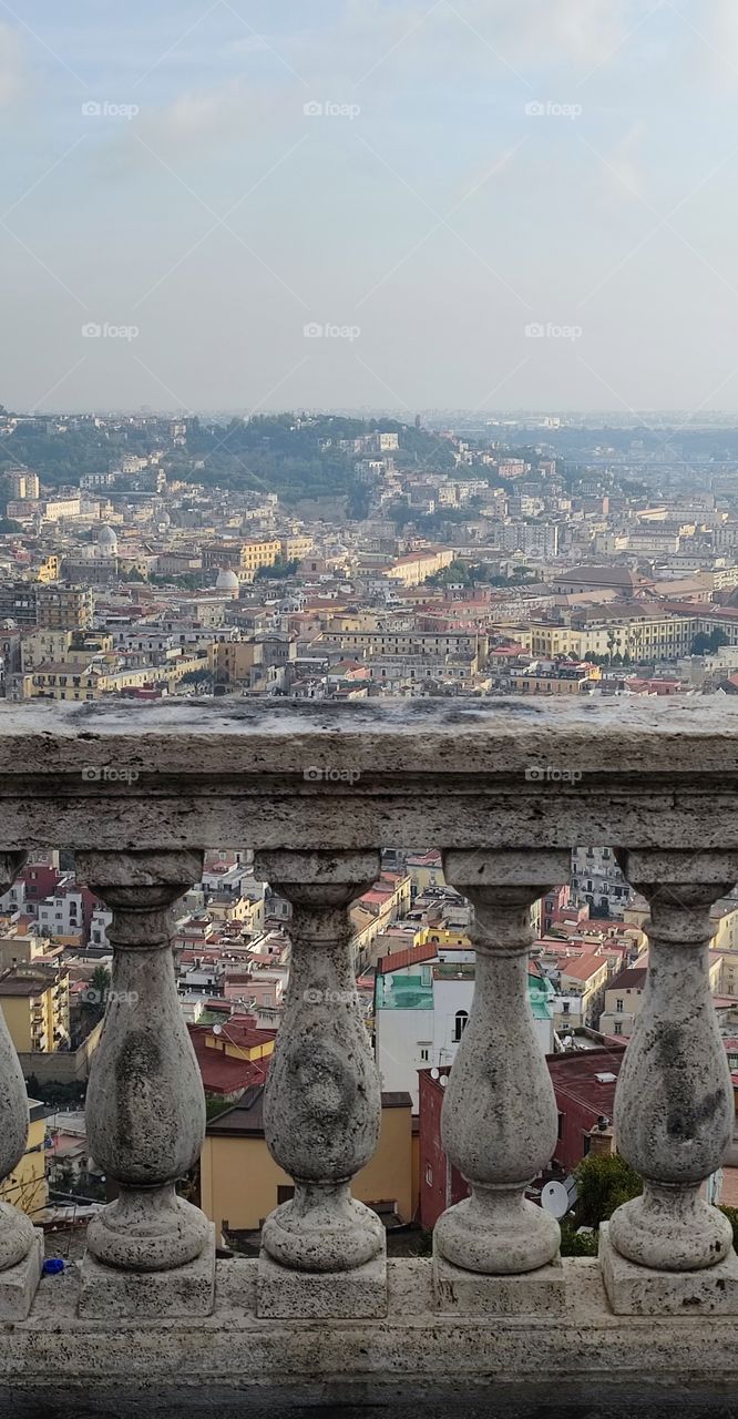 panoramica Napoli Italia