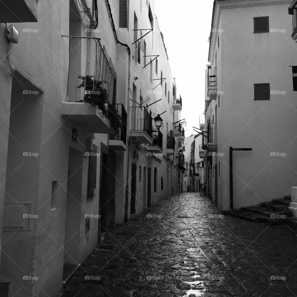 Calle Virgen en la Mains in Ibiza 