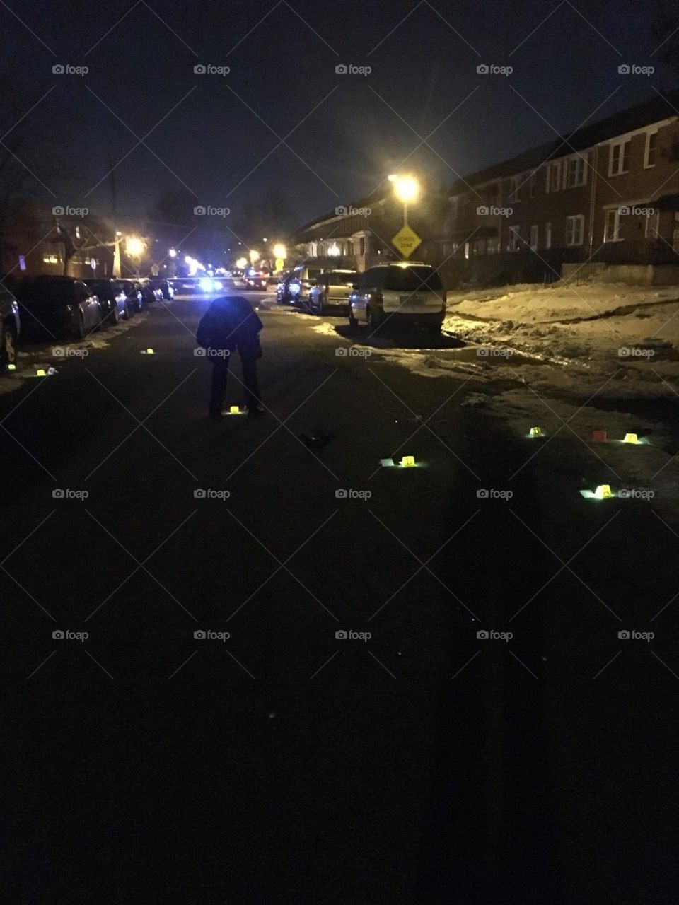 Light, Street, Road, Evening, Calamity