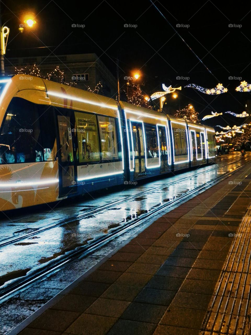 Debrecen at night